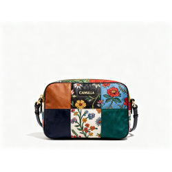 CAMILLA Patchwork Poetry Bag