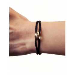 TRINITY Bracelet - 3 Ring Cord Bracelet