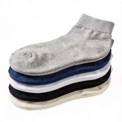 Extra Width Diabetic Socks Men Women-4 Pairs Wide Bariatric Sock for Swollen