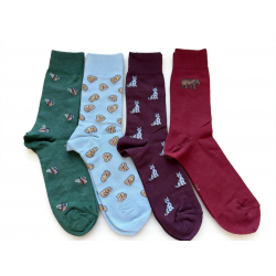 J.CREW MEN'S NEW COTTON BLEND DRESS SOCKS ONE SIZE FITS ALL