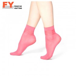 FY-II-1486 Transparent Socks for Women Ladies Transparent Socks Nylon Teen Girls in Socks 15%
