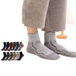 Trend High Quality Branded Men's Cotton Socks Colorful Unisex Adult Sports Athletic Socks