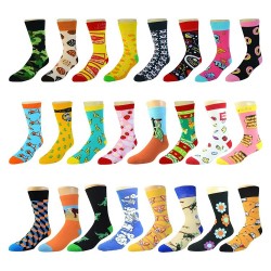 Stock Unisex Meias Men Funny Cotton Crew Happy Socken Personalized Design Own ized Sock Sox Men Socks 26%