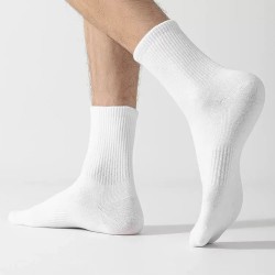 Embroidered Tennis Athletic Running Ankle Crew Designer Compression Cotton Men's Sports Socks Unisex 22%