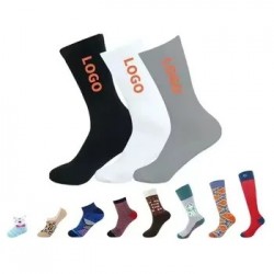 High Quality Men's Sports Socks Breathable Crew Cotton Socks with High Breathability and Comfort 20%