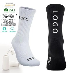 Athletic Crew Socks For Men Women, Private Label Sports Socks For Brand Team Corporate 21%