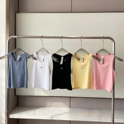Clothing Women's Clothing Al0 Underwear Yoga Set Summer Women's Sportswear Tight Vest Low Price Top tank Tops
