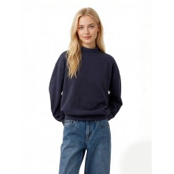 Comfort Slim Women Mock Neck Top All Season Casual Casual Tops