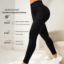 High Waist Seamless Solid Yoga Pants Sexy Peach Hip Quick-drying Tight Ankle-Length Outdoor Sports Fitness Pants for Women