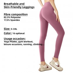 High Stretch Sexy Women's XL Yoga Pants Breathable Polyester Spandex High Waist Compression Techniques Ankle Legging Running Gym Delivery