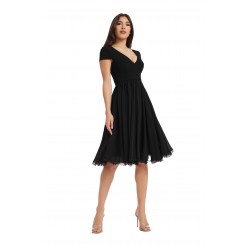 Womens Fit and Flare Dress