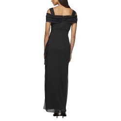 Women's Long Cold Shoulder Dress, Mother of The Bride