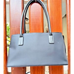 Shoulder Bag SIENNE por Katsura Black Nylon-COMO 100%