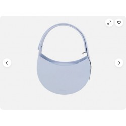 Venice Women's Bag Light Blue Waterproof Half Moon Design Casual