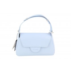 With Patina Women's Bag Light Blue Padded Square Shoulder Bag