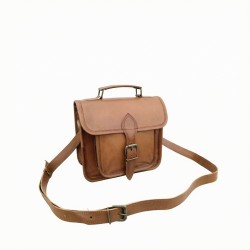 In Vintage Leather Satchel Crossbody Bag Purse Handbag Sling Messenger Bags