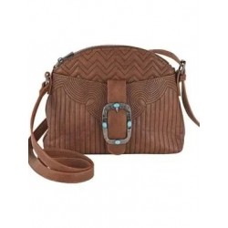 Women's Geometric Quilted Crossbody Bag