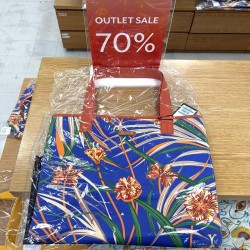 Bunga Raya Cotton Capri Large Beach Bag - Jim Thompson outlet