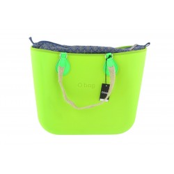 Armenia Women's Bag Neon Green Inner Pouch Double Handle Tote