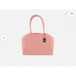 Unique Women's Bag Pink Textured Silicone Waterproof Double Handle