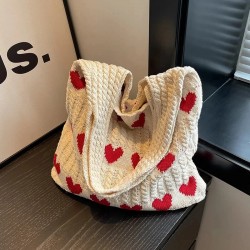 Bolsos de Mano Tejidos Women's Shopper Totes Gran Capacidad Women's Shoulder Bag