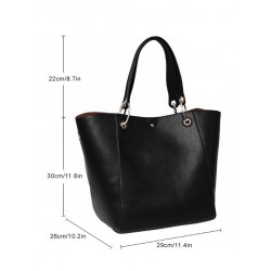 Pahajim Bolsos de Mano para Women's Handbag Large Leather PU Bolsos de Mano Shoulder Bag