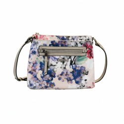 Bachman 8. 5”x10. 5” Crossbody Purse Floral Pattern