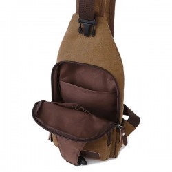 New fashion diagonal male bag Men's bag Leisure Canvas bag