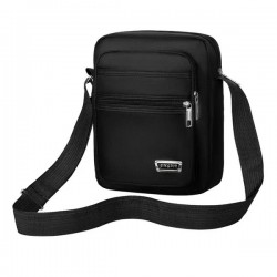 Male Crossbody Bags Oxford Shoulder Bag for Men's Multi-Zipper Messenger Bags