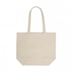 Bag de Canvas Lápiz Labial, Sueños y Un Million Secrets Bolsa de Compras Natural