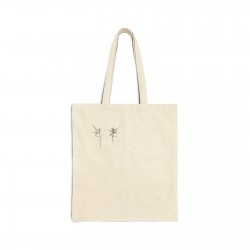 Handbag de Canvas de Cotton