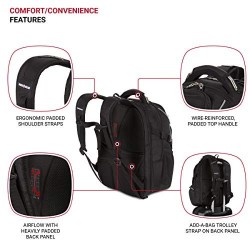 SA6752 TSA Friendly ScanSmart Laptop Backpack (Black)