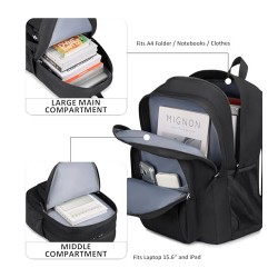 Classical Basic Travel Backpack For School Water Resistant Bookbag For School, For School