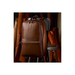 Classic Leather Slim Backpack