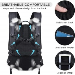 Extra Large Travel Laptop Backpack, 17. 3 Inch Carry on Backpack for Men Women's, Big Anti Theft Water Resistant College Bussiness TSA