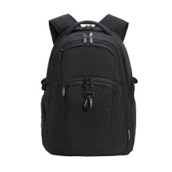 Basics Travel Laptop Backpack with Multiple Pockets and Compartments for 17 in / 43. 1 cm Laptop, Water Resistant, Spacious with Padded