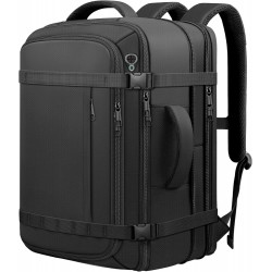 Ample Space Travel Backpack with LifetimeWarranty, Expandable Carry on Backpack with USB Cable Port, Fits 17. 3"Laptop Notebook, Water