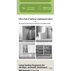 certifiedLong-lasting Fragrance Daily Necessities Bedroom Bathroom Dehumidification Daily Necessities for Odor Removal