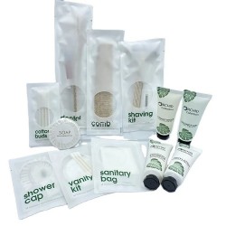 certified 5 Star Hotel & Restaurant Supplies Products Luxury Full Guest Room Disposable Toiletries Set Hotel slippers Amenities Set 26%