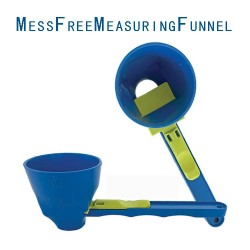 Daily Life Mess-Free Measuring Sliding Funnel Scoop Practical Utensil for Convenient Use 40%