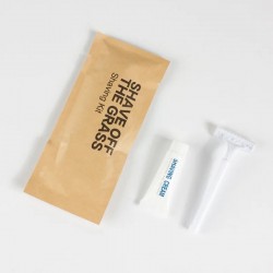 Hotel Supplies ized Eco-Friendly Waterproof Disposable Hotel Amenities Set with Slipper and Toiletries