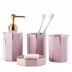 Ceramic Bathroom Toiletries Set Daily Homestyle Hotel Kit Bathroom Daily Necessities 22%