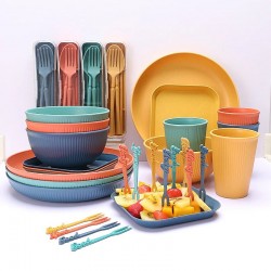 Hot-selling Daily Necessities for Soup Bowl Combination Set Household Portable Microwave Safe Modern Minimalist