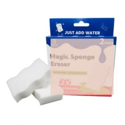 2 Pcs Daily Necessities Kitchen Cleaning Magic Sponge High Absorbent Rate Cleaning Melamine Sponge Eraser