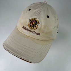 Fiddler's Creek Baseball Cap Men's Adjustable Beige Naples Florida Hat