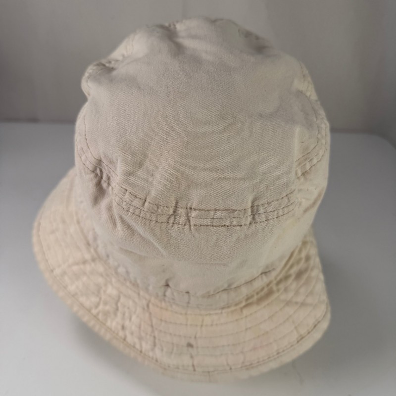 Men's Bucket Hat Khaki Beige One Size Cotton Breathable Summer Casual Outdoors