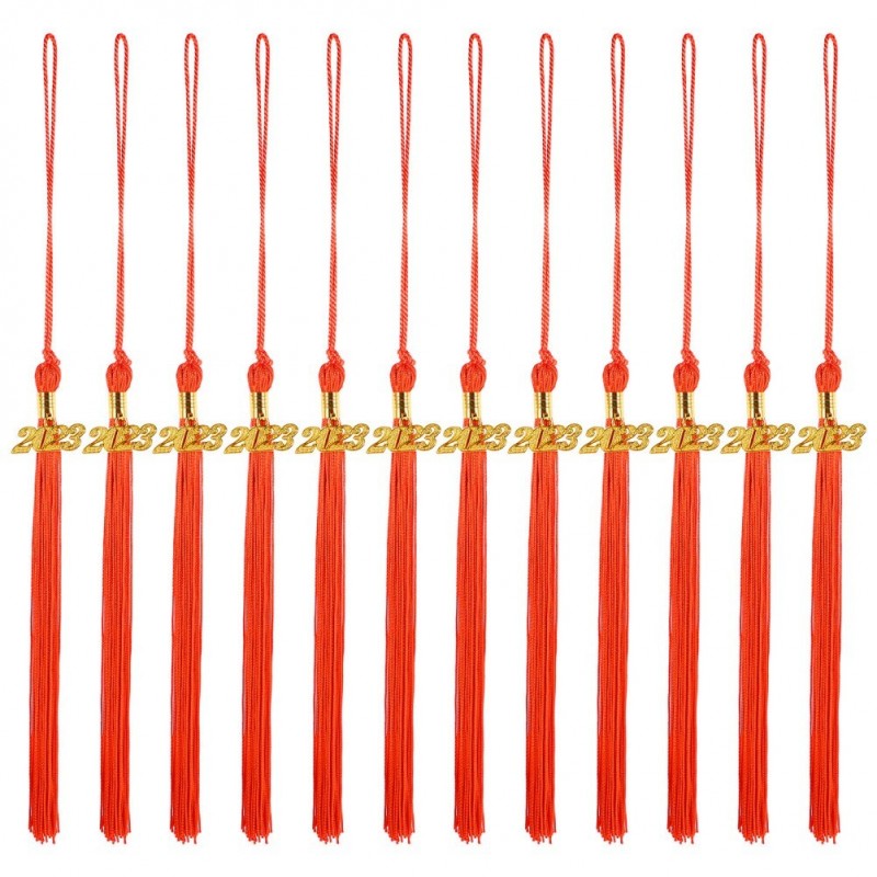 12 Pcs Graduation Hat Accessories Tassels Party Favors Cap Charm