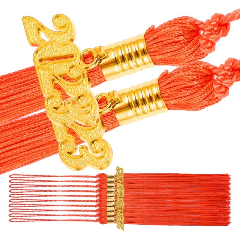 12 Pcs Graduation Hat Accessories Tassels Party Favors Cap Charm