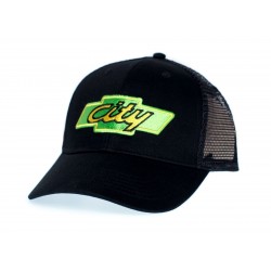 City Hat - Days of Thunder Trucker Hat Unisex Adult Cap Black