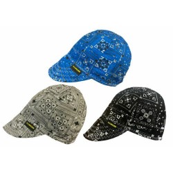 3 pack US WELDER Welding Caps Hat Best Bandana Reversible by Comeaux Supply